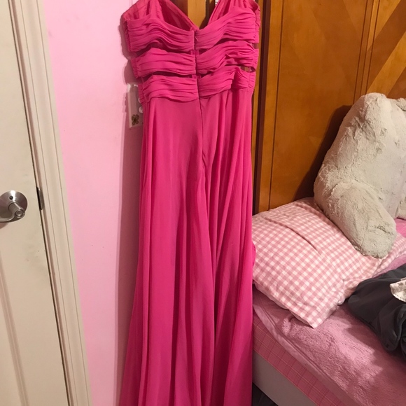 Cache pink high low dress - Picture 3 of 3